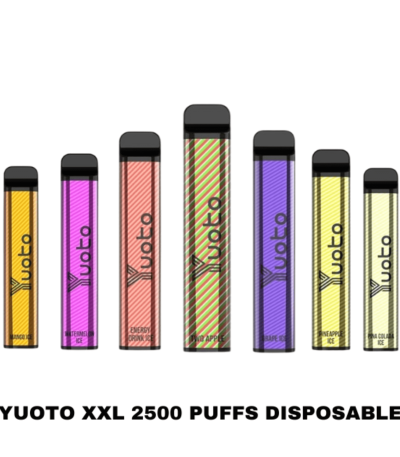YUOTO DISPOSABLE VAPE XXL 2500 PUFFS