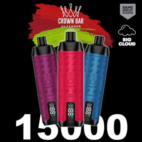 Al Fakher Crown Bar 15k Pro Max Disposable