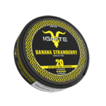 Close-up of IGNITE Nicotine Pouches in premium packaging