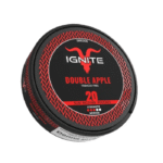 Close-up of IGNITE Nicotine Pouches in premium packaging