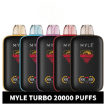 MYLE Turbo Nicotine Disposable Vape 50MG 20000 Puffs