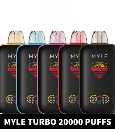 MYLE Turbo Nicotine Disposable Vape 50MG 20000 Puffs