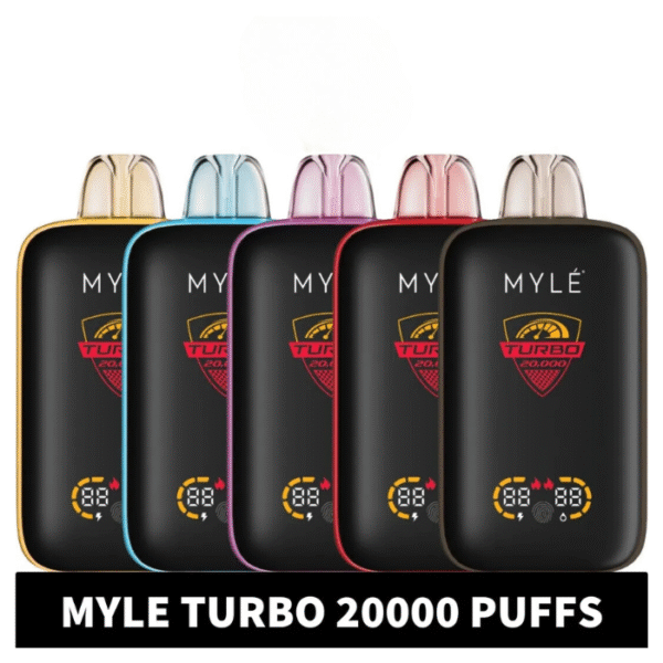 MYLE Turbo Nicotine Disposable Vape 50MG 20000 Puffs