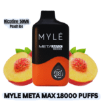 Nic Salt Disposable Vape Myle Meta Max 18000 Puffs