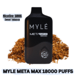 Nic Salt Disposable Vape Myle Meta Max 18000 Puffs