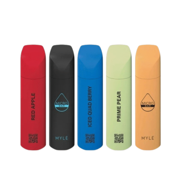 buy myle micro bar vape 1500 puffs 2 percent strength