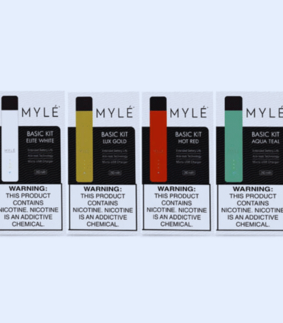 Sleek and Compact Myle V4 Vape Device with USB Charger