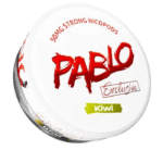 New PABLO Nicotine Pouches placed on desk with accessories