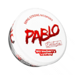 New PABLO Nicotine Pouches placed on desk with accessories
