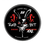 Rabbit Nicotine Pouches lineup featuring flavor variety