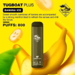 tugboat plus vape 800 puffs nic salt disposable