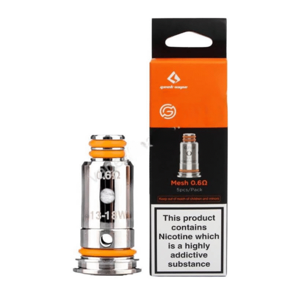 GEEKVAPE G Series Coil 0.6ohm, 0.8ohm, 1.0ohm 1.2ST ohm, 1.8ohm Replacement Coils in Dubai, UAE – 5 Pieces Per Pack.png