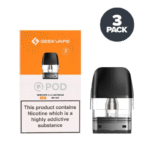 geekvape q pods 0.6ohm 2ml refillable cartridges