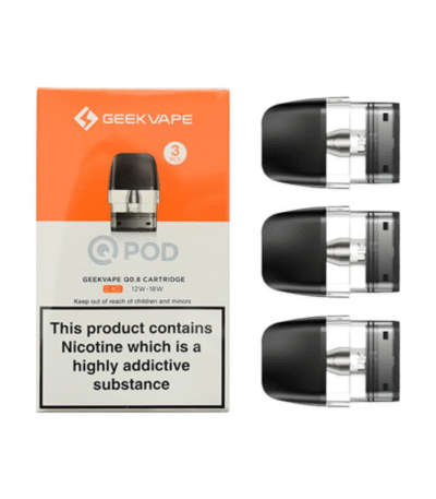 geekvape q pods 0.6ohm 2ml refillable cartridges