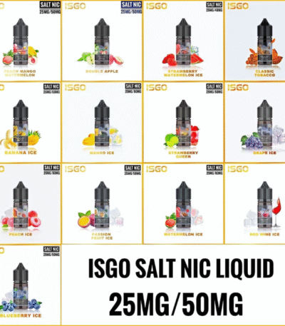 ISGO SALTNIC 30ML E-liquid in Dubai.png