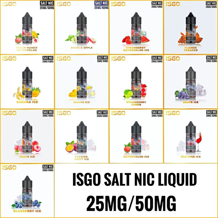 ISGO SALTNIC 30ML E-liquid in Dubai.png