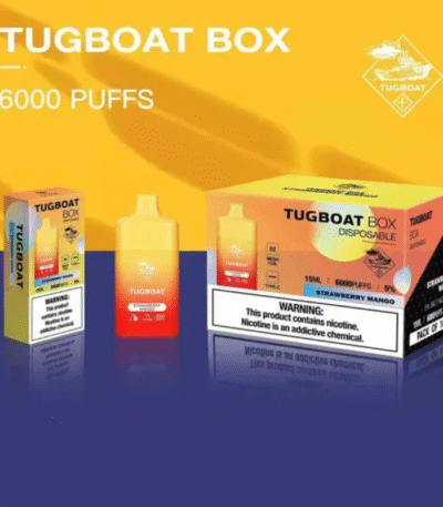 Tugboat Box 6000 Puffs Disposable Vape in Dubai