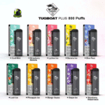 tugboat plus vape 800 puffs nic salt disposable