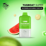 high puff count tugboat super vape 12000 puffs 50mg