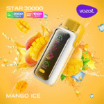 long‑lasting vozol star vape pen 20000 puff capacity