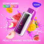 vozol star rechargeable disposable vape 20000 puff device