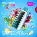 long‑lasting vozol star vape pen 20000 puff capacity
