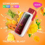 compact vozol star disposable vape 20000 puffs nic salt