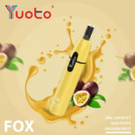 yuoto fox vape pen 3000 puff capacity with nic salt