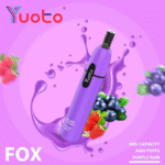 compact yuoto fox 3000 puffs vape device 50mg strength
