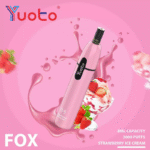 compact yuoto fox 3000 puffs vape device 50mg strength