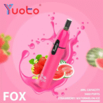 yuoto fox 3000 puffs rechargeable disposable vape 5% nicotine