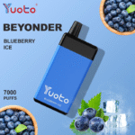 yuoto beyonder 5% nic salt disposable vape 7000 puffs