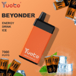 yuoto beyonder 5% nic salt disposable vape 7000 puffs