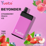 compact yuoto beyonder 7000 puff rechargeable vape