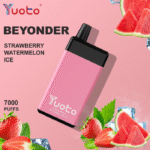 yuoto beyonder 5% nic salt disposable vape 7000 puffs