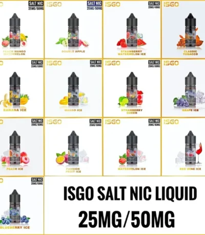 ISGO SALTNIC 30ML E-liquid