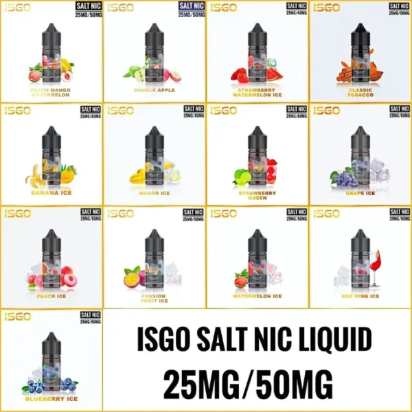 ISGO SALTNIC 30ML E-liquid