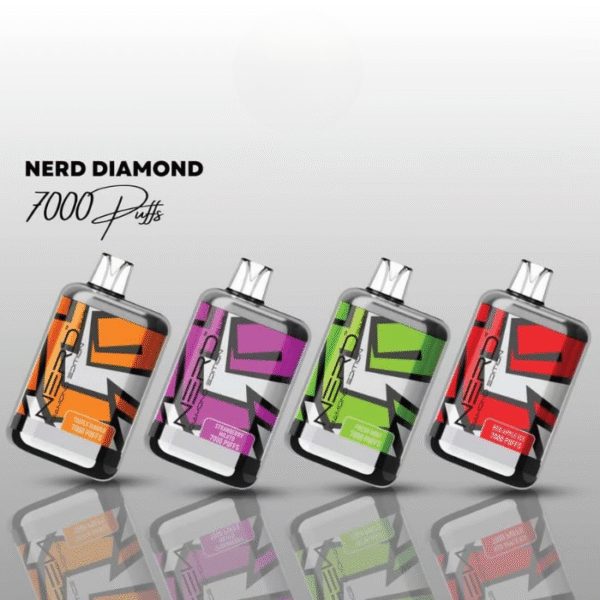Nerd Diamond 7000 Puffs Disposable Vape 2% Nicotine in Dubai, UAE.png