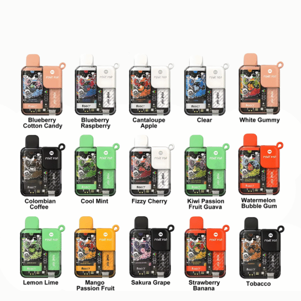 Pyne Pod Boost 8500 Puffs Rechargeable 5% Nicotine Disposable Vape in Dubai, UAE