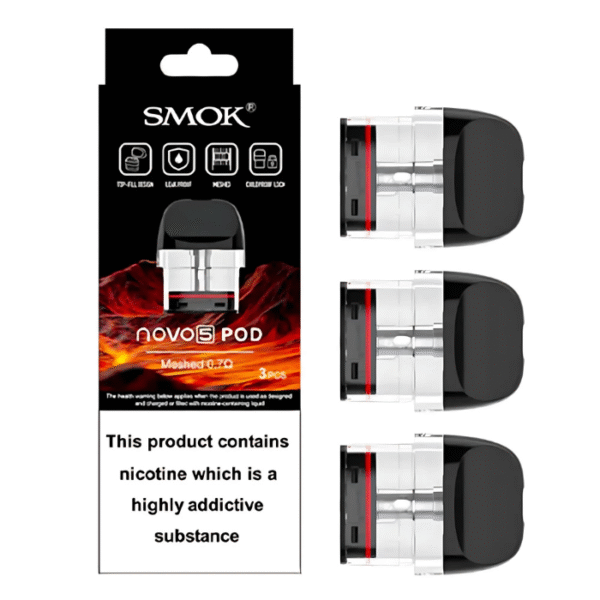 SMOK-Novo-5-Pods-Mesh-0.7ohm-MTL-Replacement-Pod-Cartridge-in-Dubai-UAE.png