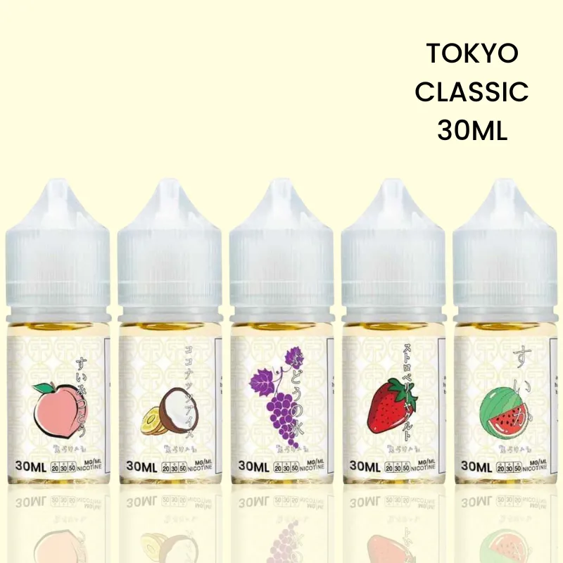 TOKYO Classics Salt Nicotine 30ML E-Liquid 20MG, 30MG & 50MG in Dubai