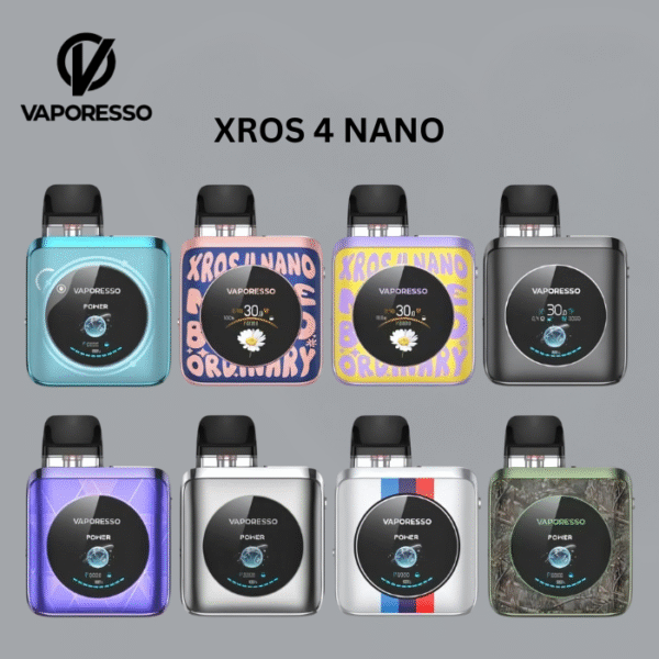 VAPORESSO Xros 4 Nano Pod System in Dubai