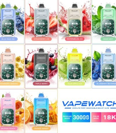 JNR Vape Watch 30000 30K Puffs Original Smart Disposable Vape