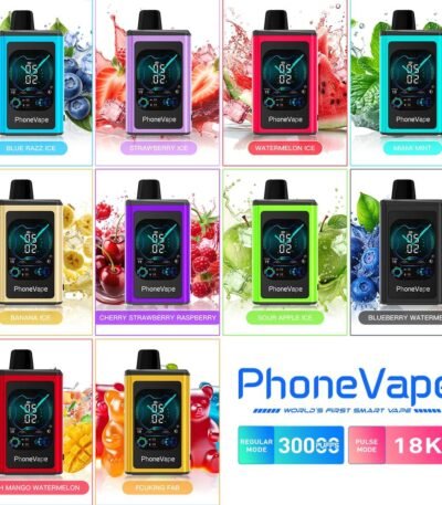 JNR Phone Vape 30000 Puffs 18 000 i Pulse Mode in Dubai