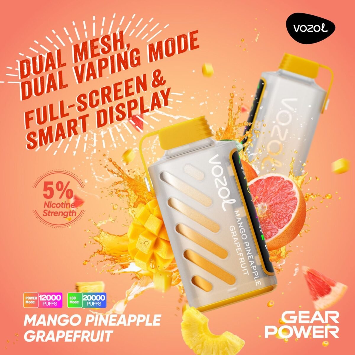 Dual Mode Disposable Vape,