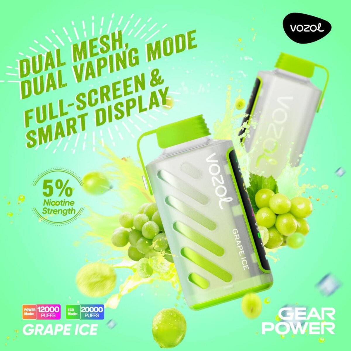 50mg Dual Mode Disposable Vape