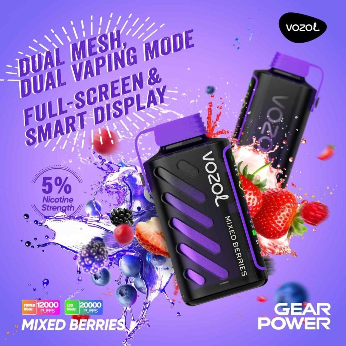 50mg Dual Mode Disposable Vape