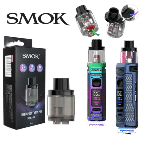SMOK RPM 85 Pods/ RPM 100 Pods in Dubai