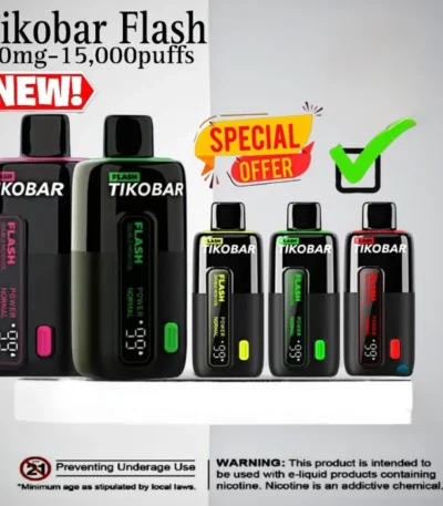 TIKOBAR Flash 15000 Puffs
